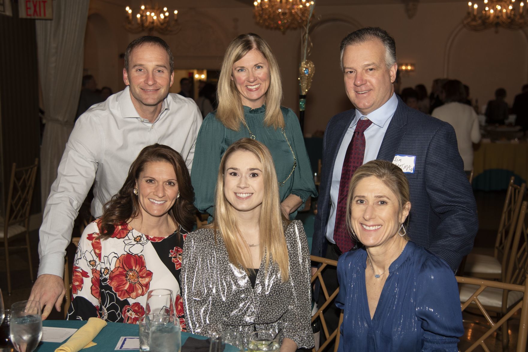 Becky Adams, Alexis Hartman, Kristy Hartman, Jim Hartman, Kim Bertnert, Nick Adams